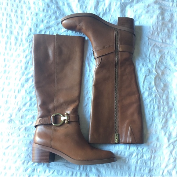 coach carolina riding boots